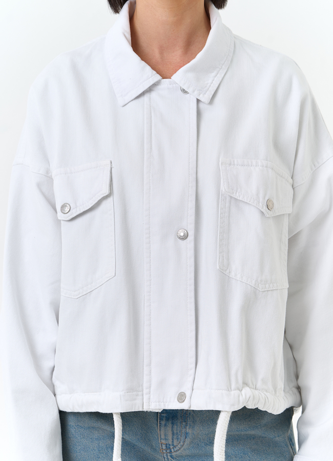 Женская объемная джинсовая куртка  модель № 33125 универмаг малина