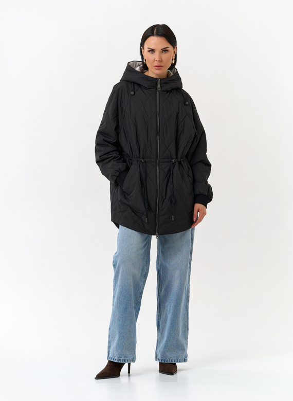 Женская куртка с капюшоном